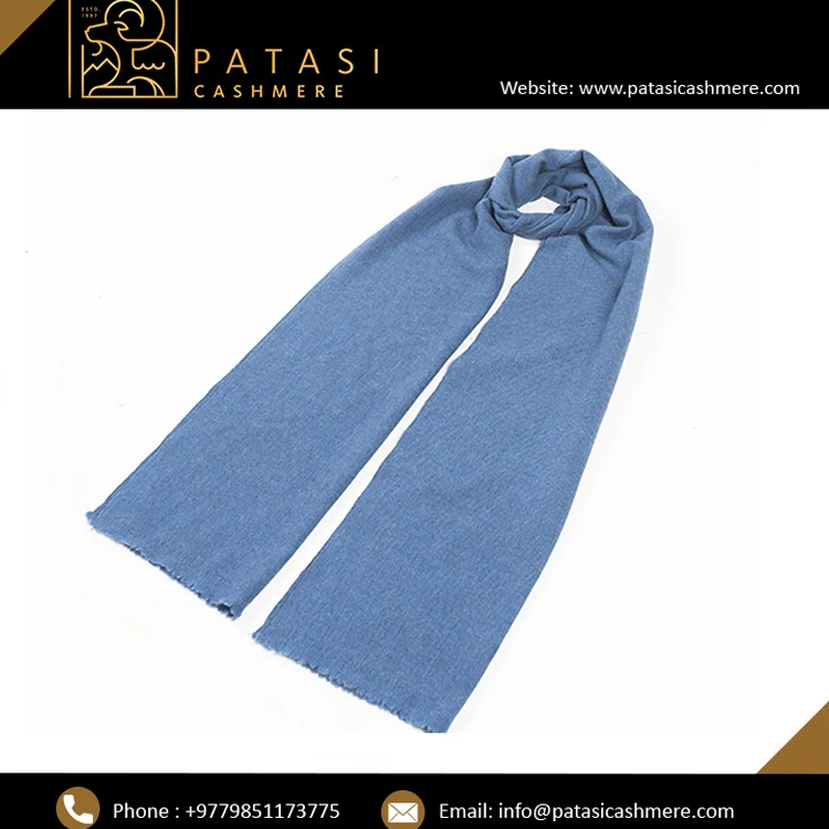 Ready To Export Thick Cashmere Blue Mens Scarf Fancy Design Mens Scarves Buy At Best Price