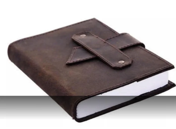 vintage oilpulap  engraved refillable leather journals