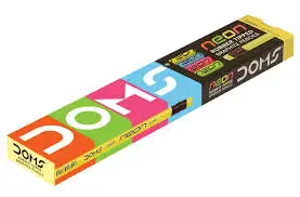 Standard Wooden Pencils Premium Quality Round Wood Doms Neon Rubber Tippede Extra Dark Lead HB Pencils