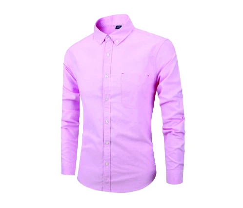 Устойчивые хлопковые мужские полосатые рубашки