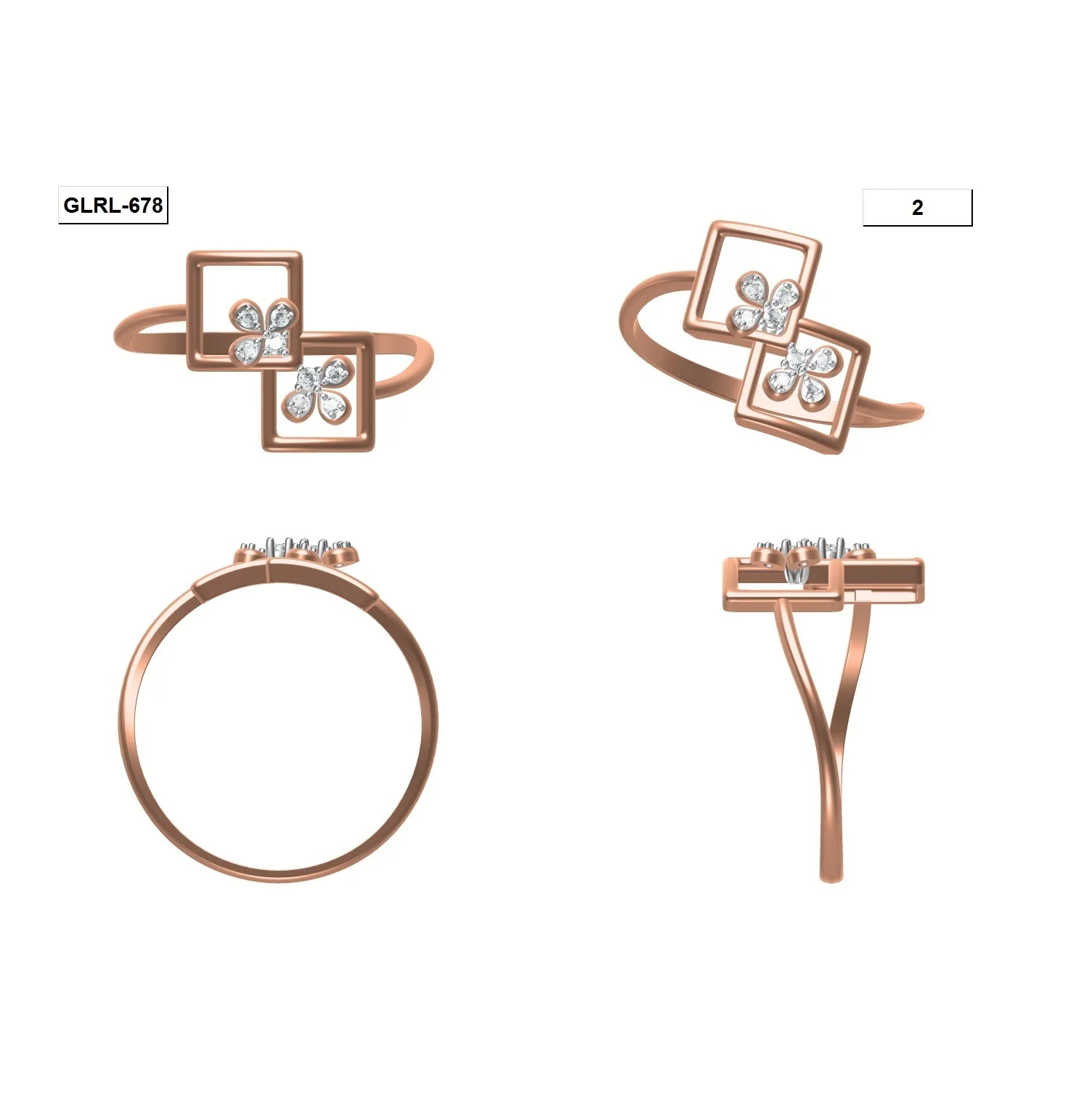 
Trendy Natural Faceted Citrine Ring jewelry Solid 18K Rose,White,yellow gold 