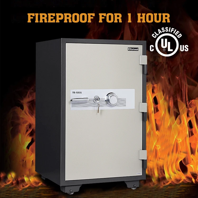 Safewell 920mm Height Electronic Digital Booil Fire Resistant Home Fireproof Safe