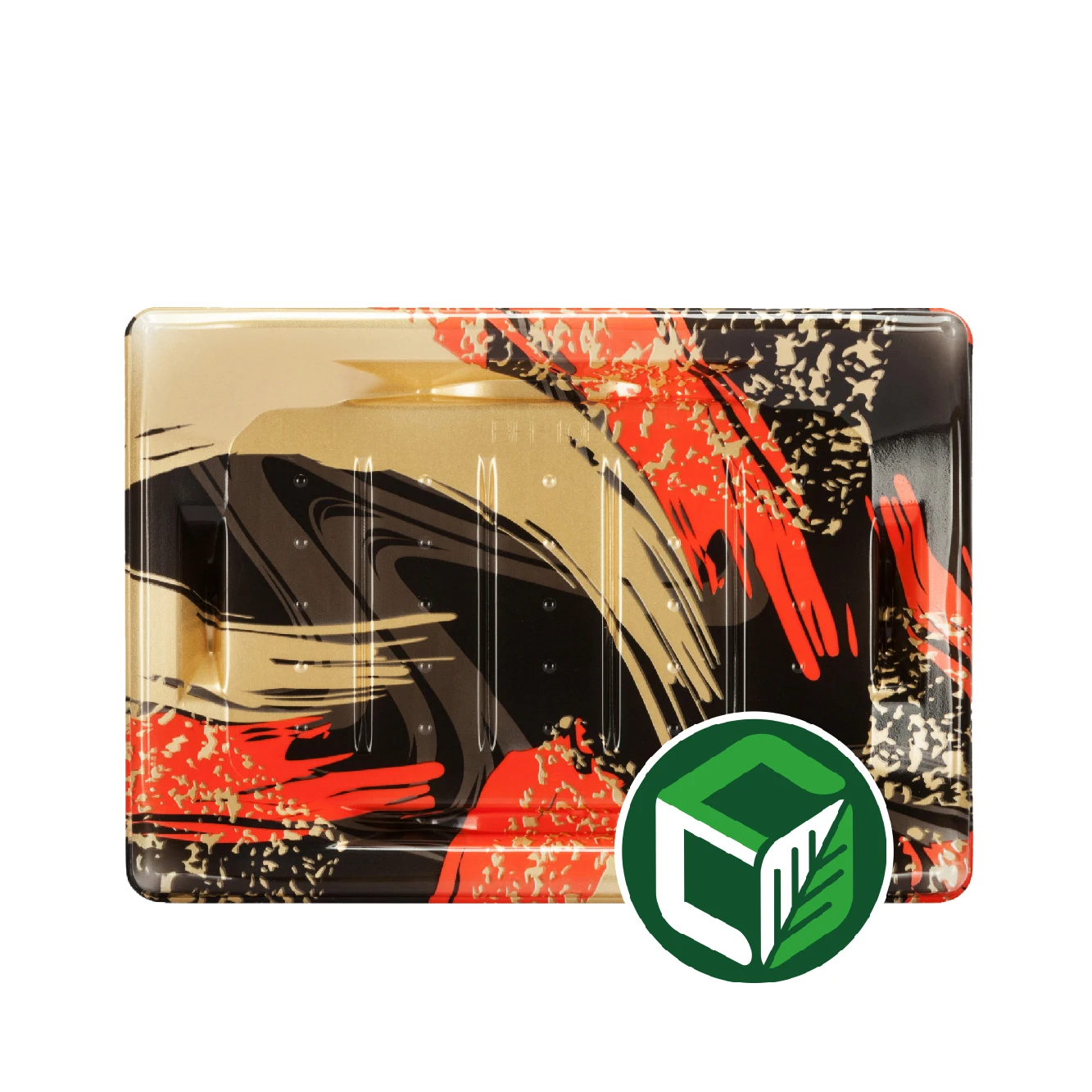 Одноразовый пластиковый поднос для суши в блистере