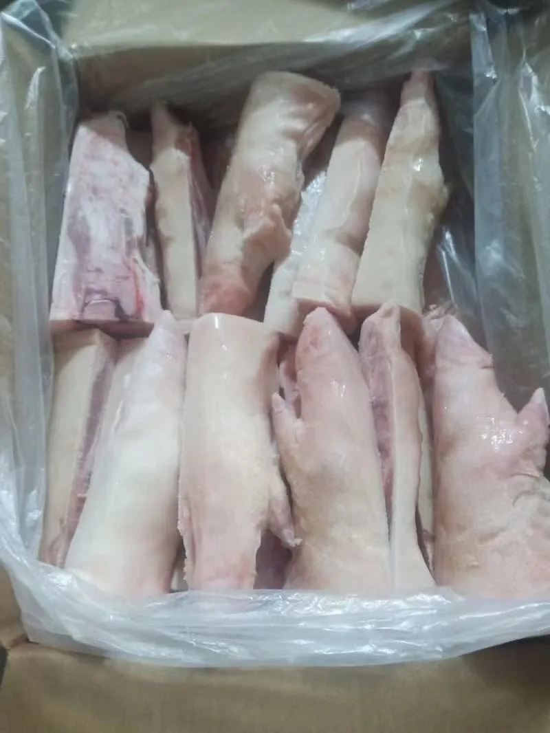 Manufacturer of Brazilian frozen Pork feet and cuts at affordable prices