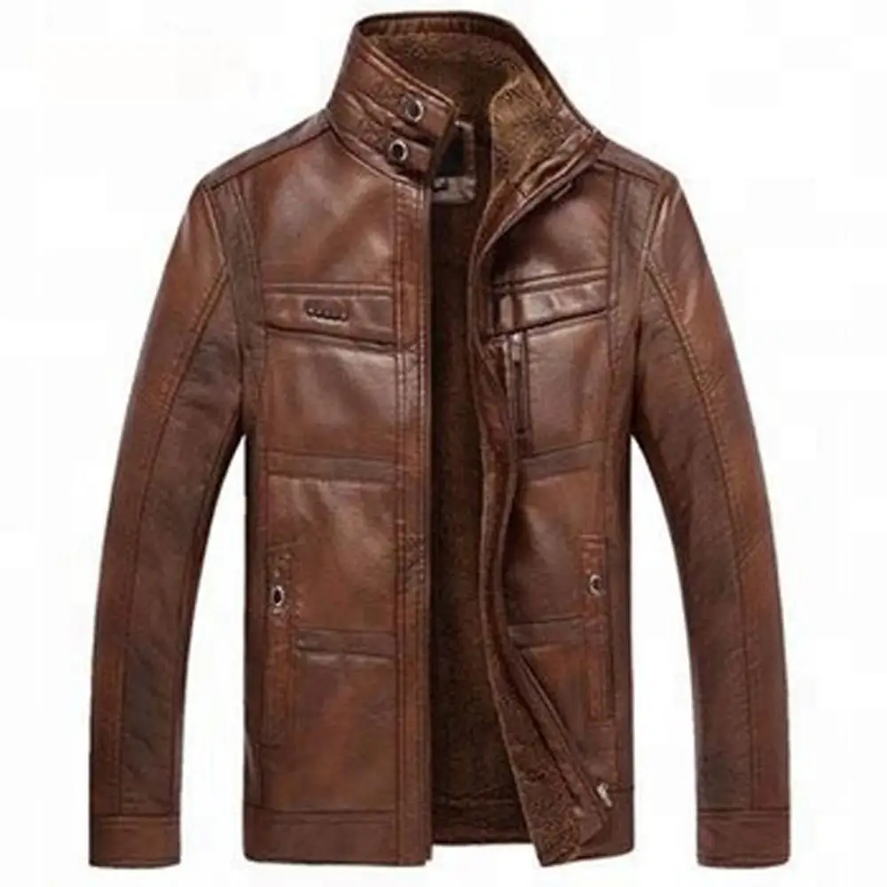 Beautiful genuine sheep leather jacket,wholesale oem reasonable price new vintage style leather jacket
