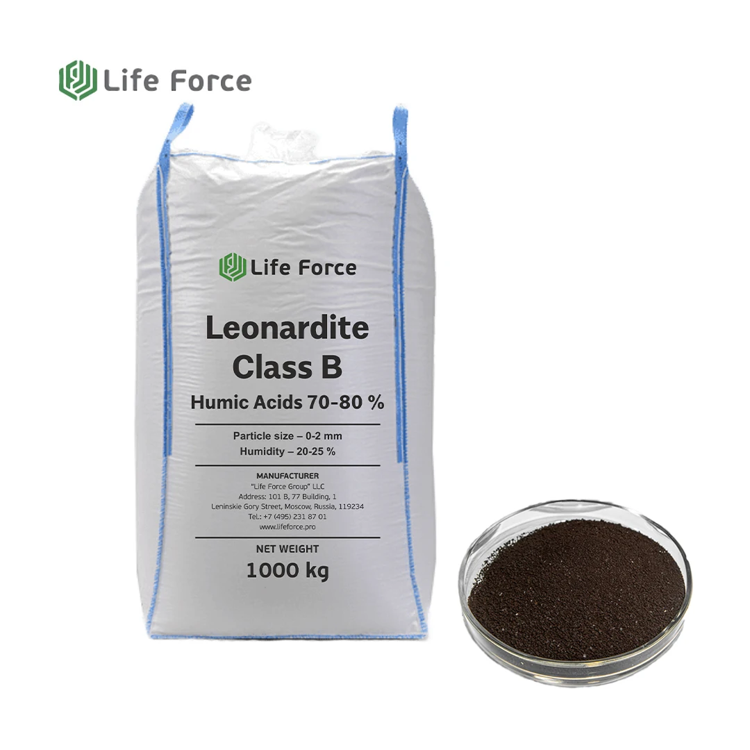 Leonardite Class B  Life Force SL 104/1000 (80% Humic Acids) Humic Acid Powder Natural Product From Siberia Agriculture Grade