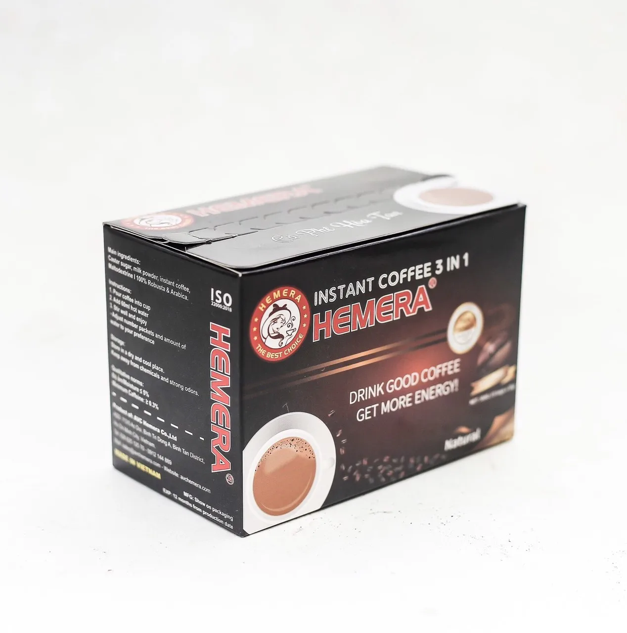 Premium Instant Coffee 3in1 From Hemera Coffee In Vietnam Top Quality