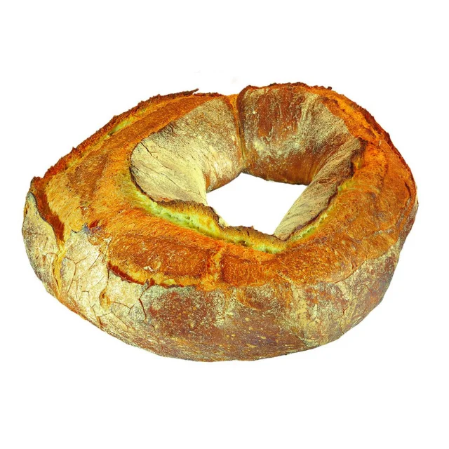 Top Italian Gourmet Part Baked Frozen 350 g Remilled Durum Wheat Semolina Ciambella Bread For Supplier