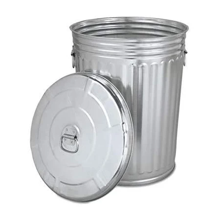 Best Quality Metal Trash Can with Lid Trash can simple Design Garbage Box for safe and Clean Home Waste bin