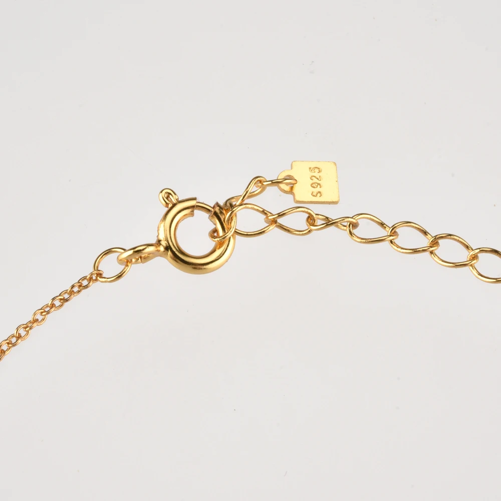 FUAMAY Flower Garland Jewelry Sets 18k Gold Plated Big Geometric Circle Rainbow Opal Bracelets Earring Necklace Sets