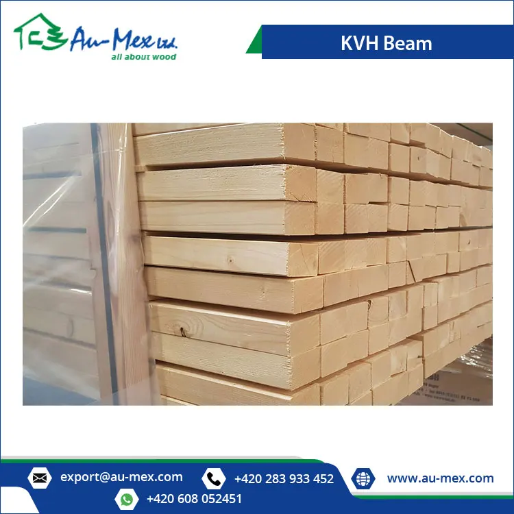 Exhibiting Highest Standard Top Quality Durable KVH Beam 40x60 mm for Construction