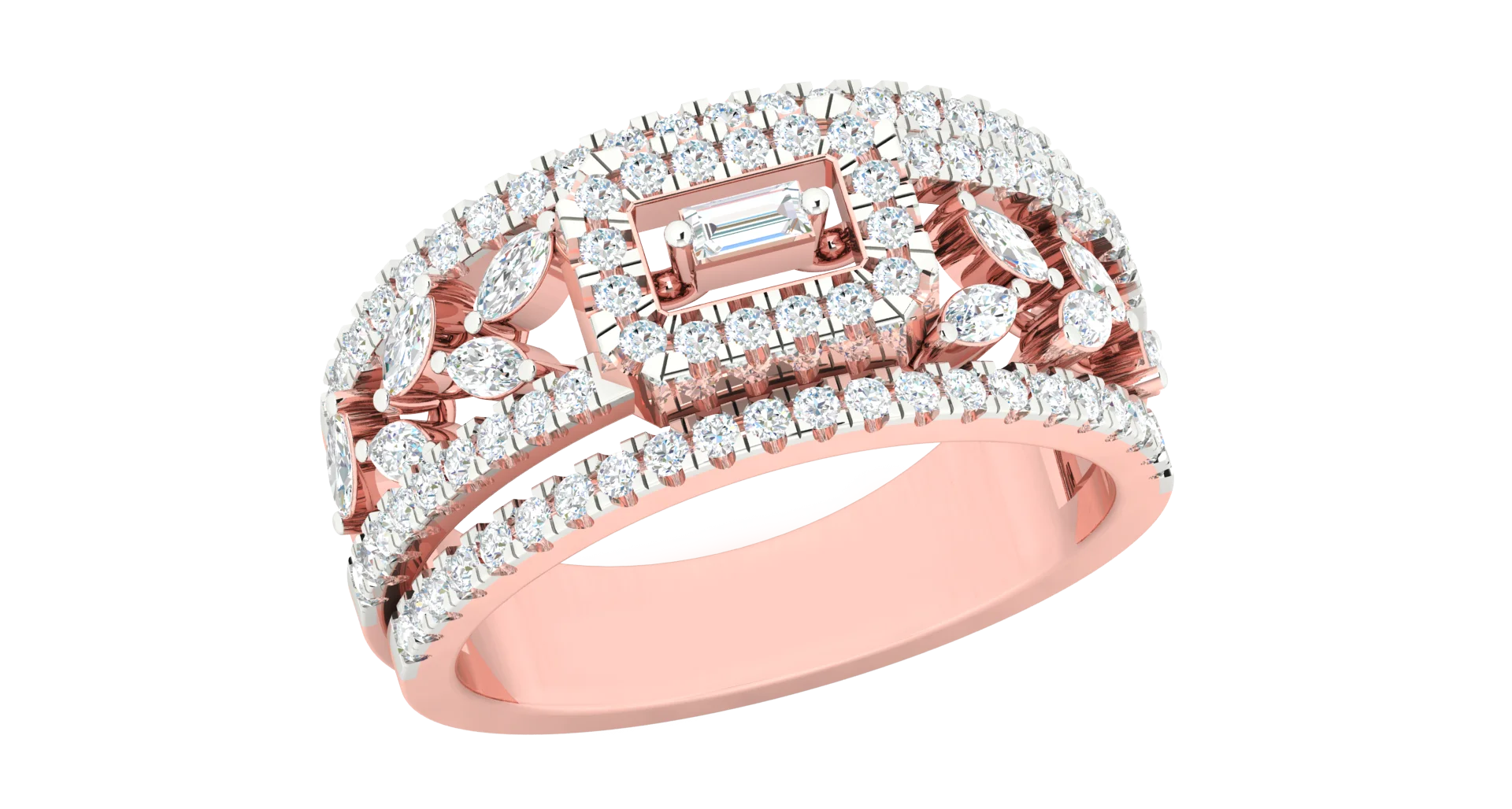 Customized design beautifful new design moissanite colorless diamond DEF Certified solitaire ring cheap price worldwide delivery