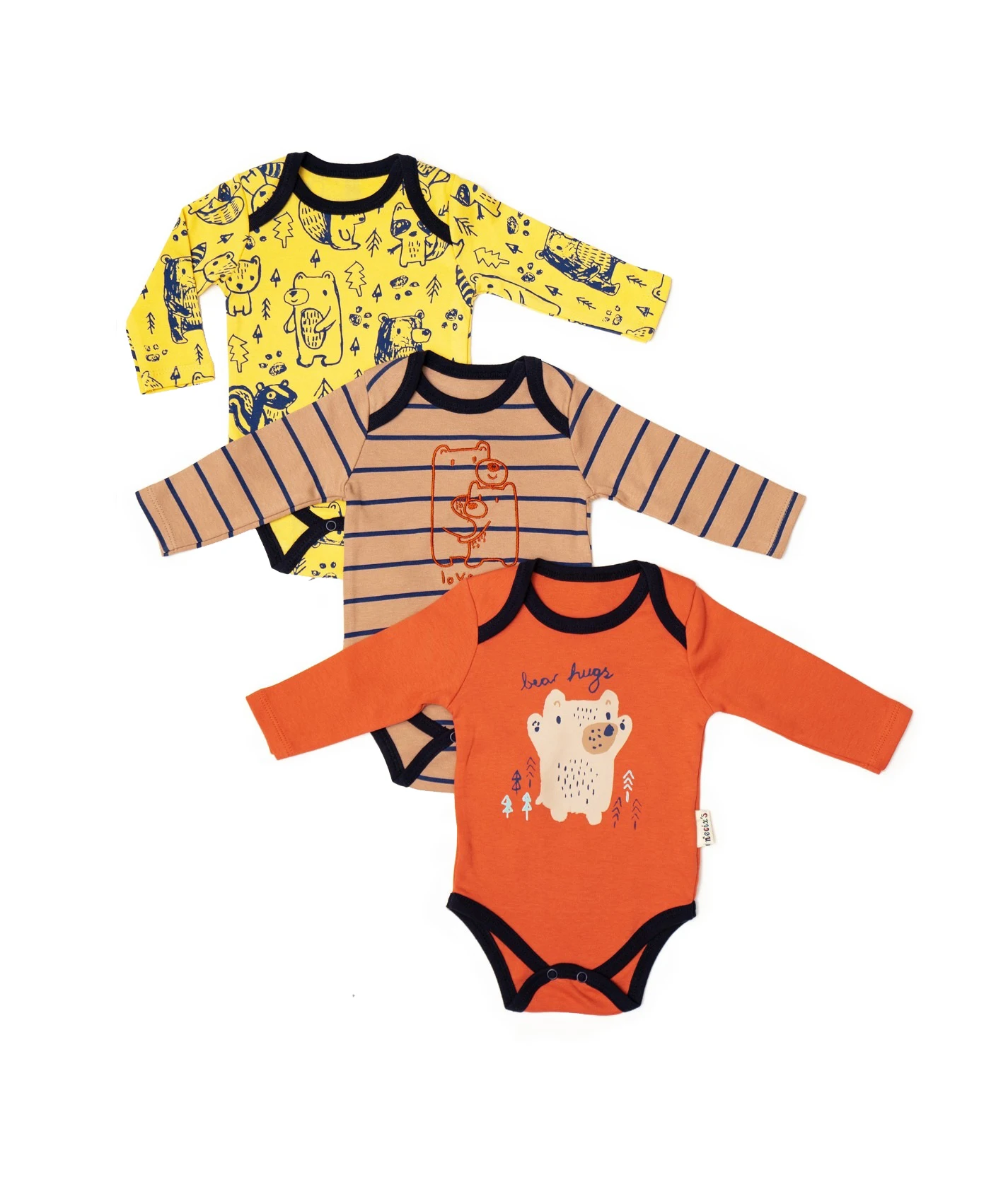 Горячая распродажа! Медведь объятия один для маленьких девочек боди из мультфильмов, Весенняя мягкая одежда из хлопка для малышей, с помощью necix бренд