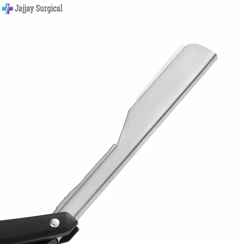 Профессиональная ручная бритва острый бритвенный станок прямая Парикмахерская с лезвием нержавеющая сталь индивидуальный логотип одно лезвие