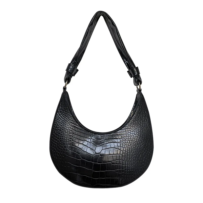 Hobo Bag Crocodile Grain Bag Women Handbags Custom women bags handbags