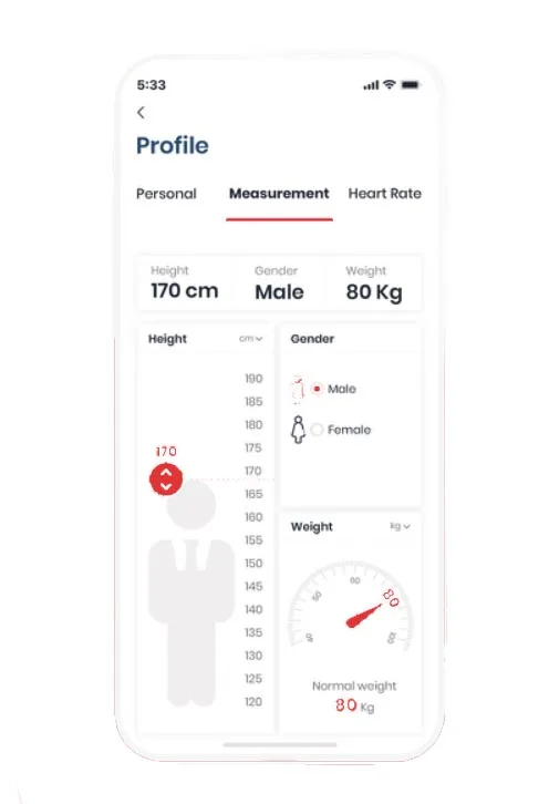 Дизайн мобильного приложения Ios /Android Здравоохранение/фитнес