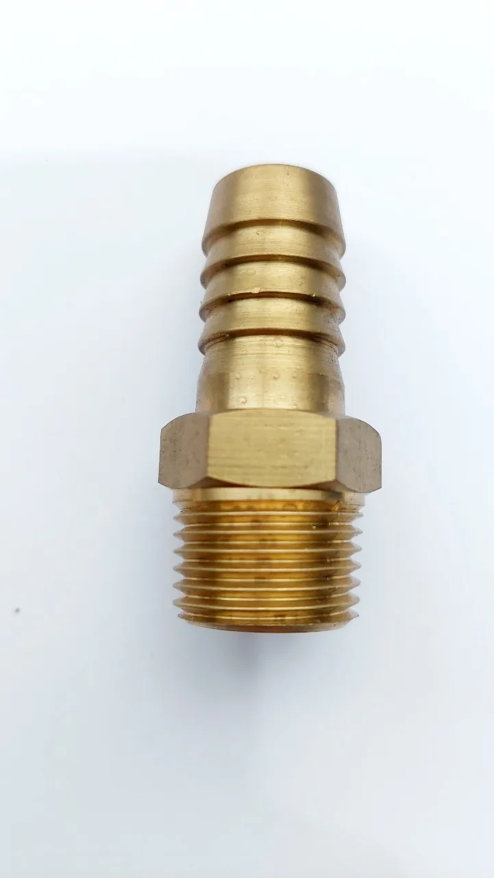 Male Female Threaded Pipe Nozzle Fittings Connector Brass Garden Hose End Fitting