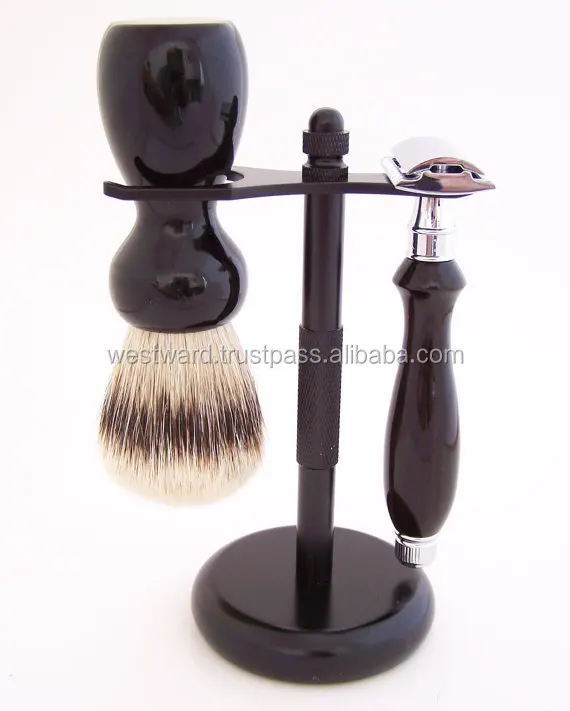 
Top sponsor listing wooden Shaving Set And Chrome Shaving Brush Set Men Classic Traditional Shaving Kit 
