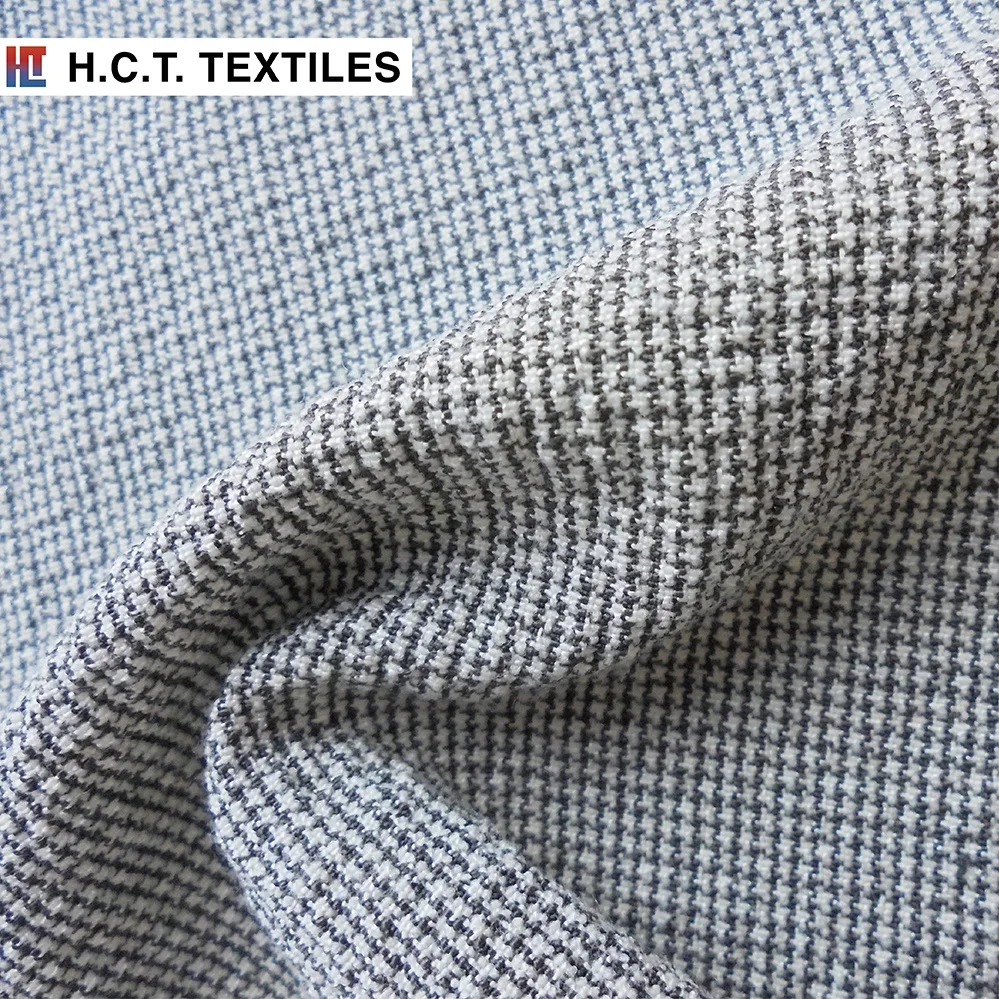 Дизайнерская любимая текстура bi стрейч мягкая 140 г полиэстер вискоза спандекс ткань в клетку