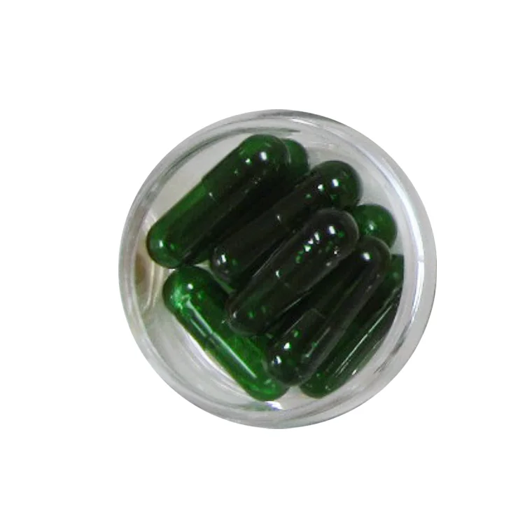 
Veggie Empty Capsules Light green clear 