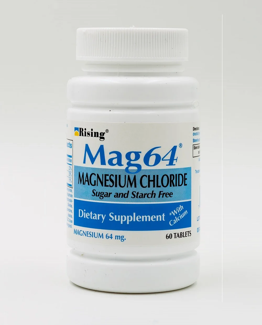 Mag64 - Magnesium Chloride with Calcium - 60 Tablets