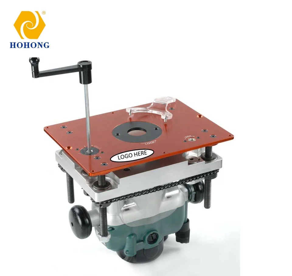 Router lift woodworking router table Euro type