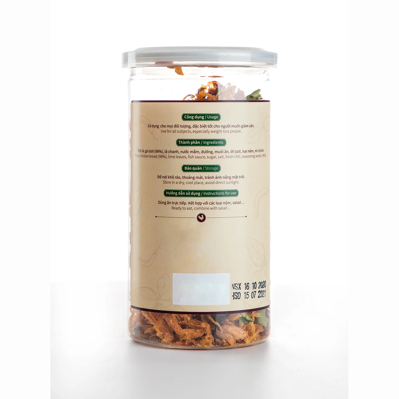 Top selling wholesale supplier chicken jerky burnt garlic flavor