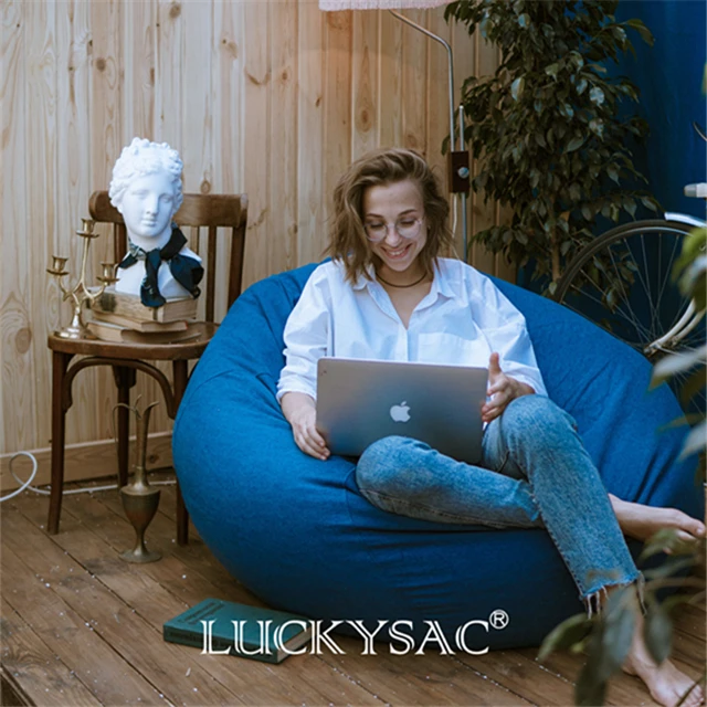 Factory directly Bean bag Polystyrene Balls Filling Bean Bags Waterproof Outdoor And Indoor Teardrop Beanbags