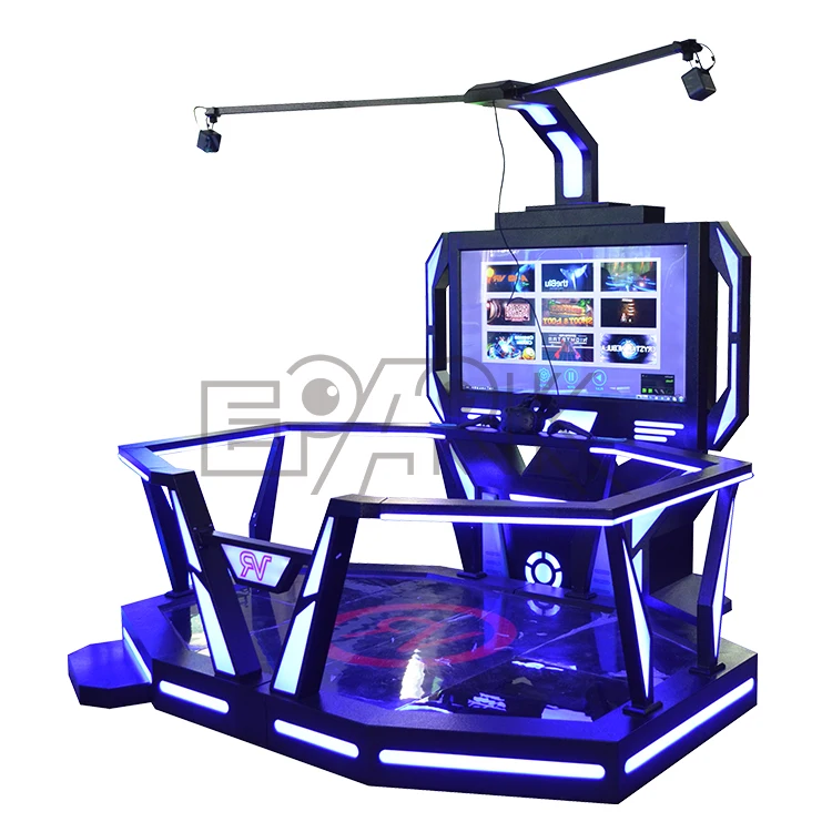 Future Technology Vr Space Walking Platform 9d Vr Simulator Arcade Game Machine for Sale Golden Ford Coin Pusher