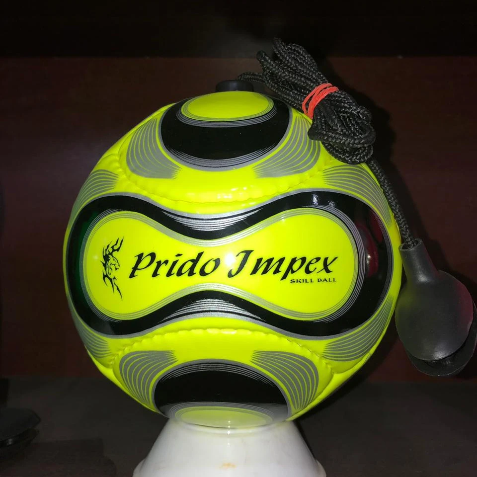 Training Soccer Ball Skill Soccer Ball Foot Control Kicking Practice Adjustable Cord Outdoor Soccer Equipment