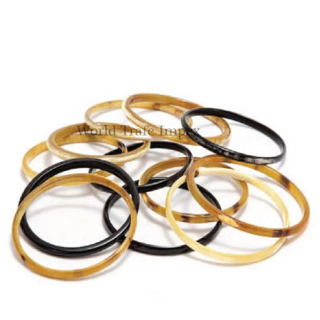 
Fashionable bangles set of buffalo horn 