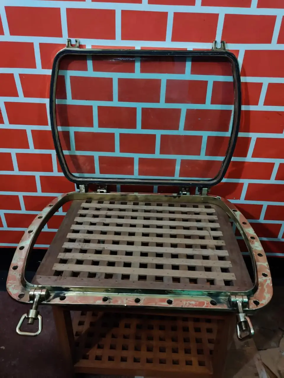 Nautical Brass Porthole Mirror