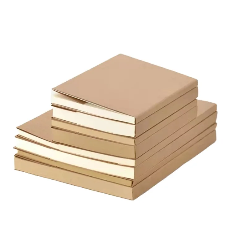 
 Simple art retro notebook Classic European kraft paper cover inside the thickness of creative notepad customization  