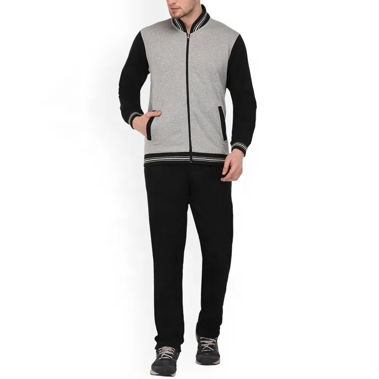 Custom Design Men Zip Up Plain Jacket For Men