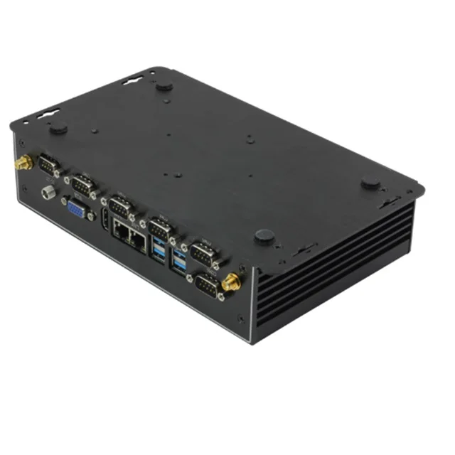  Безвентиляторный Core i3-5005U/ i5-5200U/ i7-5500U CPU прочный корпус из алюминиевого сплава промышленный Мини ПК