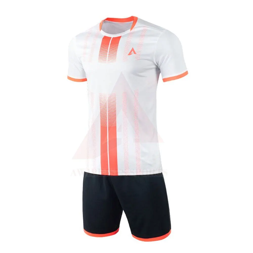 Custom Soccer Uniform New Design Team Manufacture Soccer Uniform Jersey Sublimated Soccer Uniform