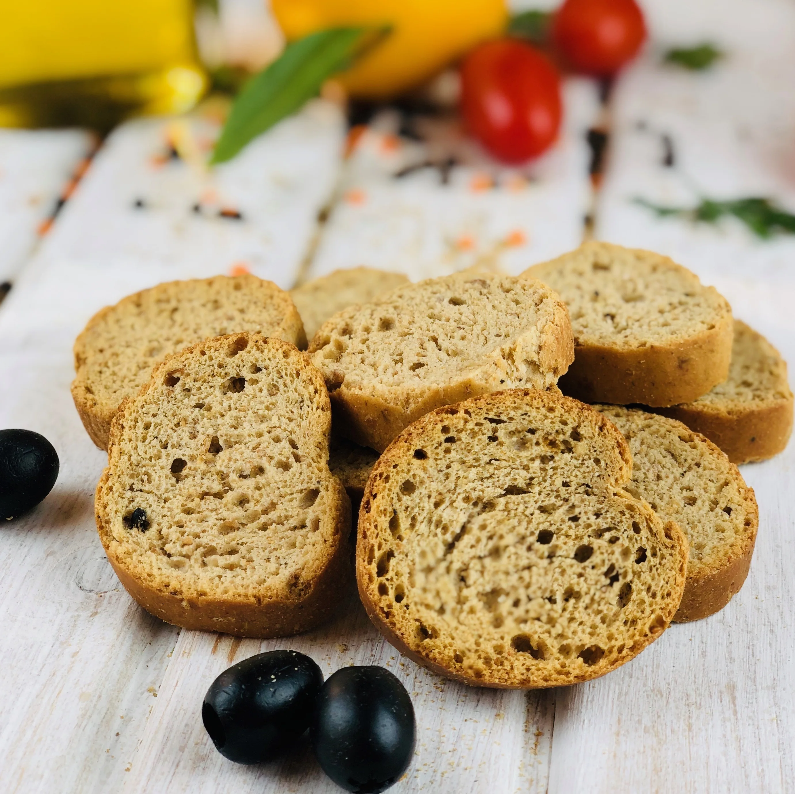 Olives Greek Crispbread, Healthy substitute for bread, health, diet, naturality