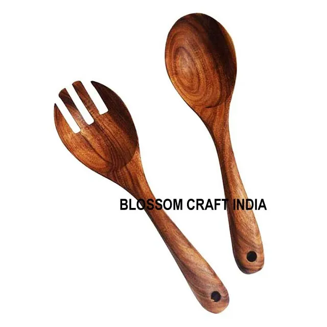 Best Quality Mango and Acacia Wooden Spoon and Fork set India