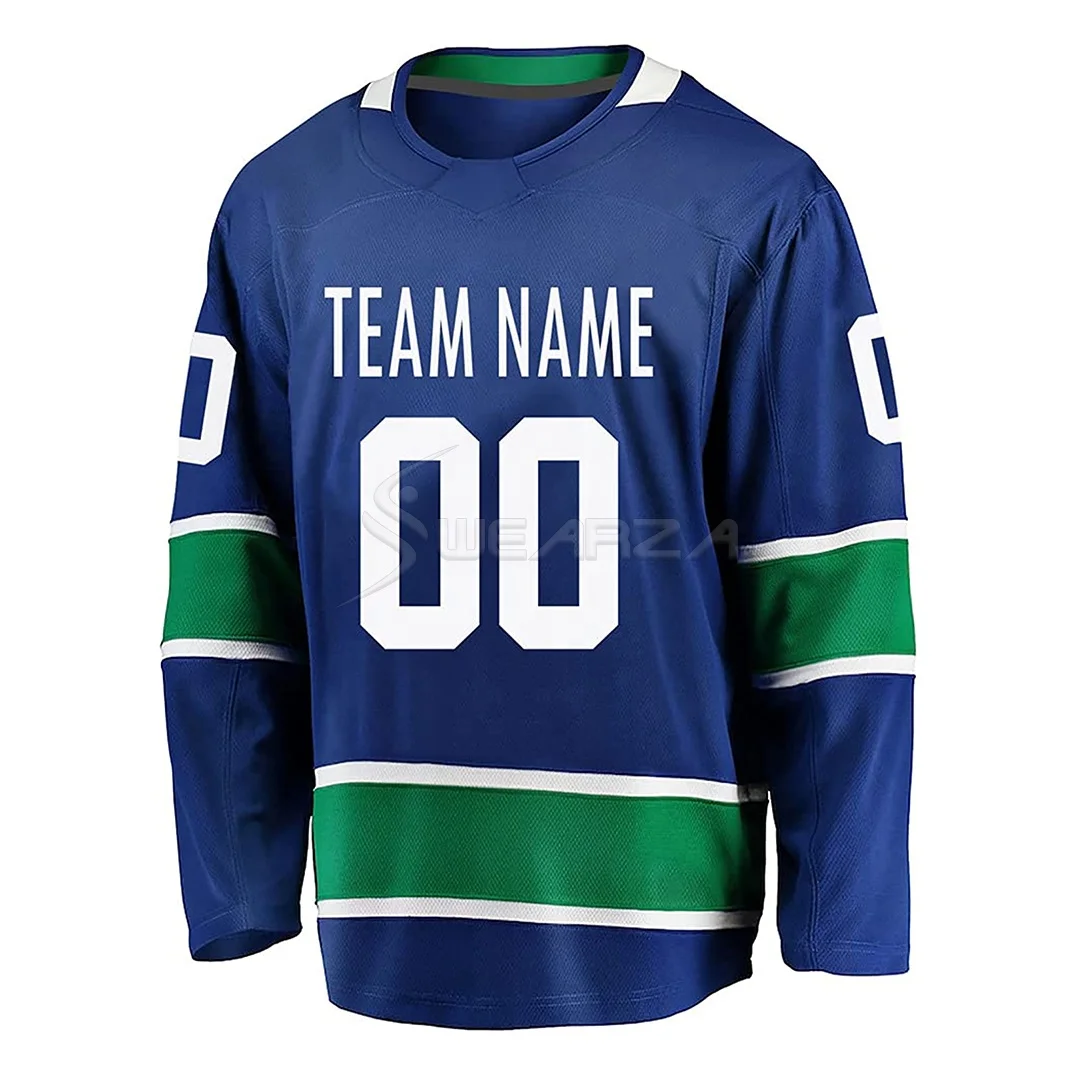 OEM 100% Polyester Sport Ice Hockey Uniform Jersey Best Place To Buy Authentic Ice Hockey Jerseys