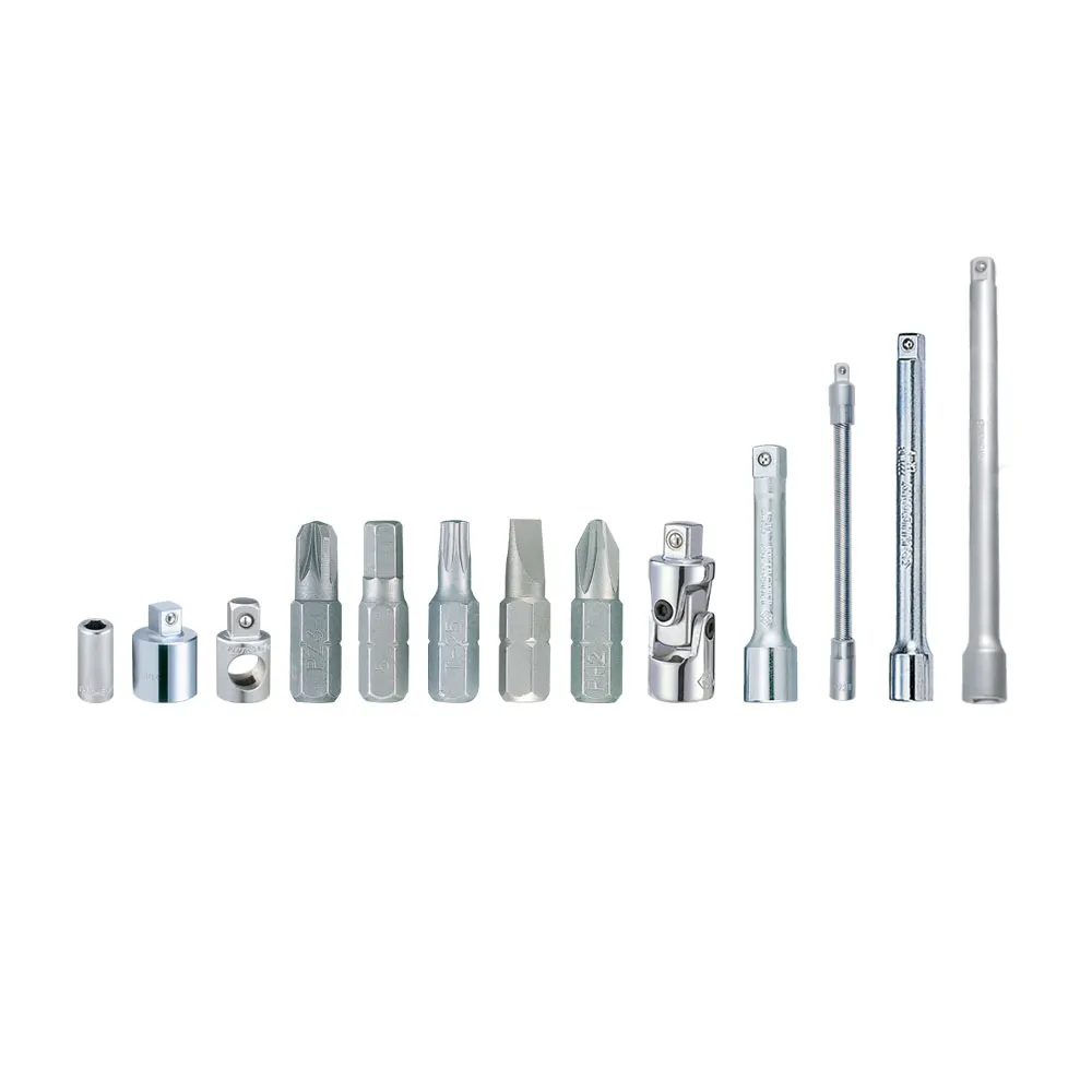 KING TONY 143 PCS 1/4+3/8+1/2 DR. Mechanical Tool Set Vehicle Tools 9543MR