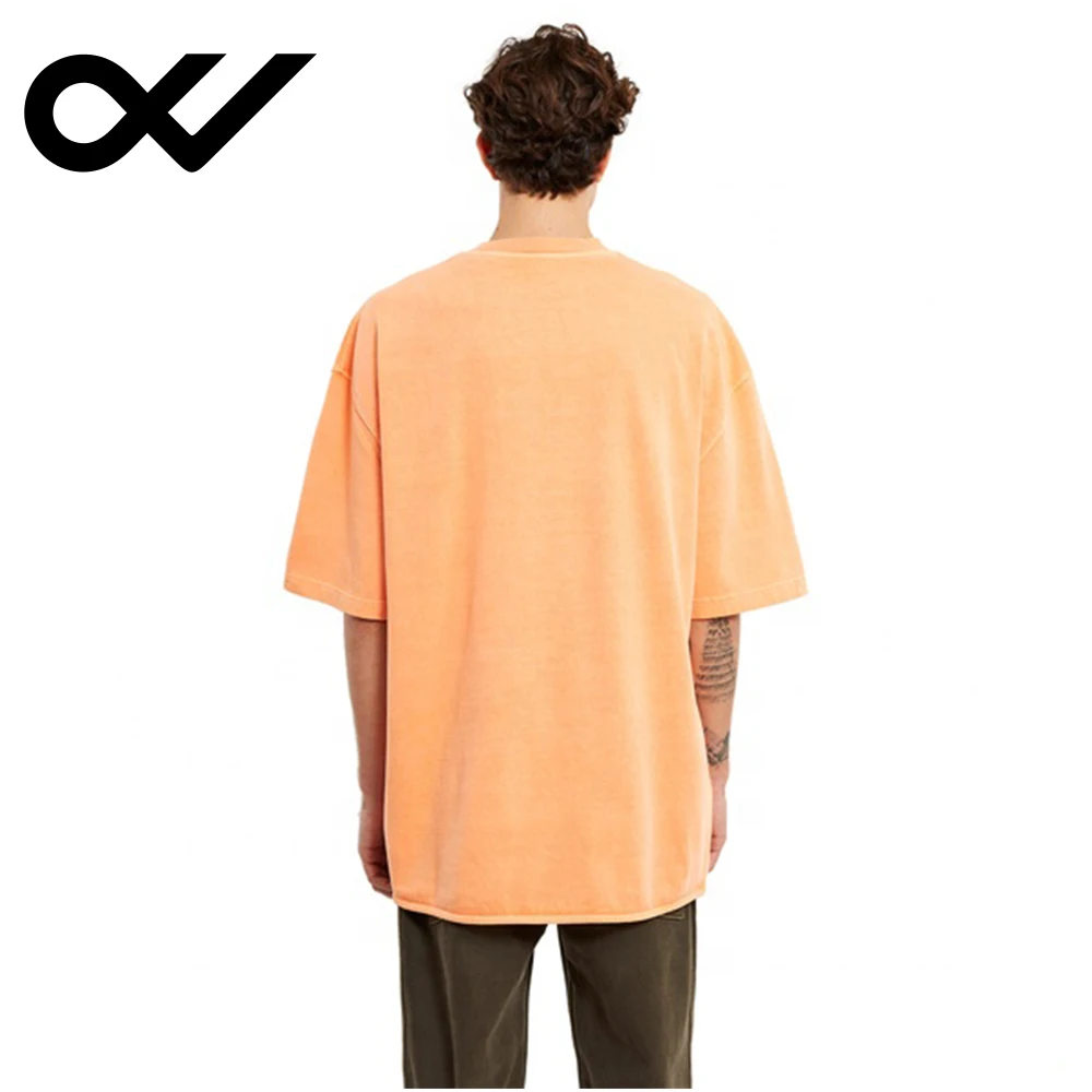 
Custom brand create your own blank t shirts 100% cotton round neck oversized t-shirts 