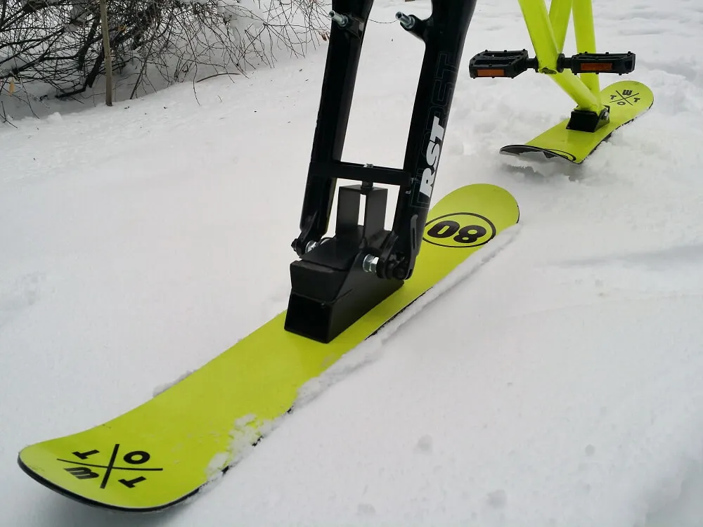  Skibike snowscoot для горнолыжный лыжный горный велосипед катания на