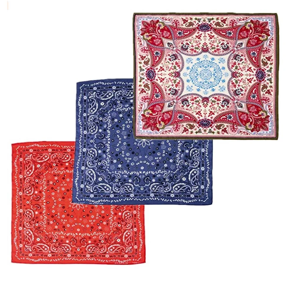 wholesale bandana 100% cotton bandanas sport headwear 100% cotton bandana bib