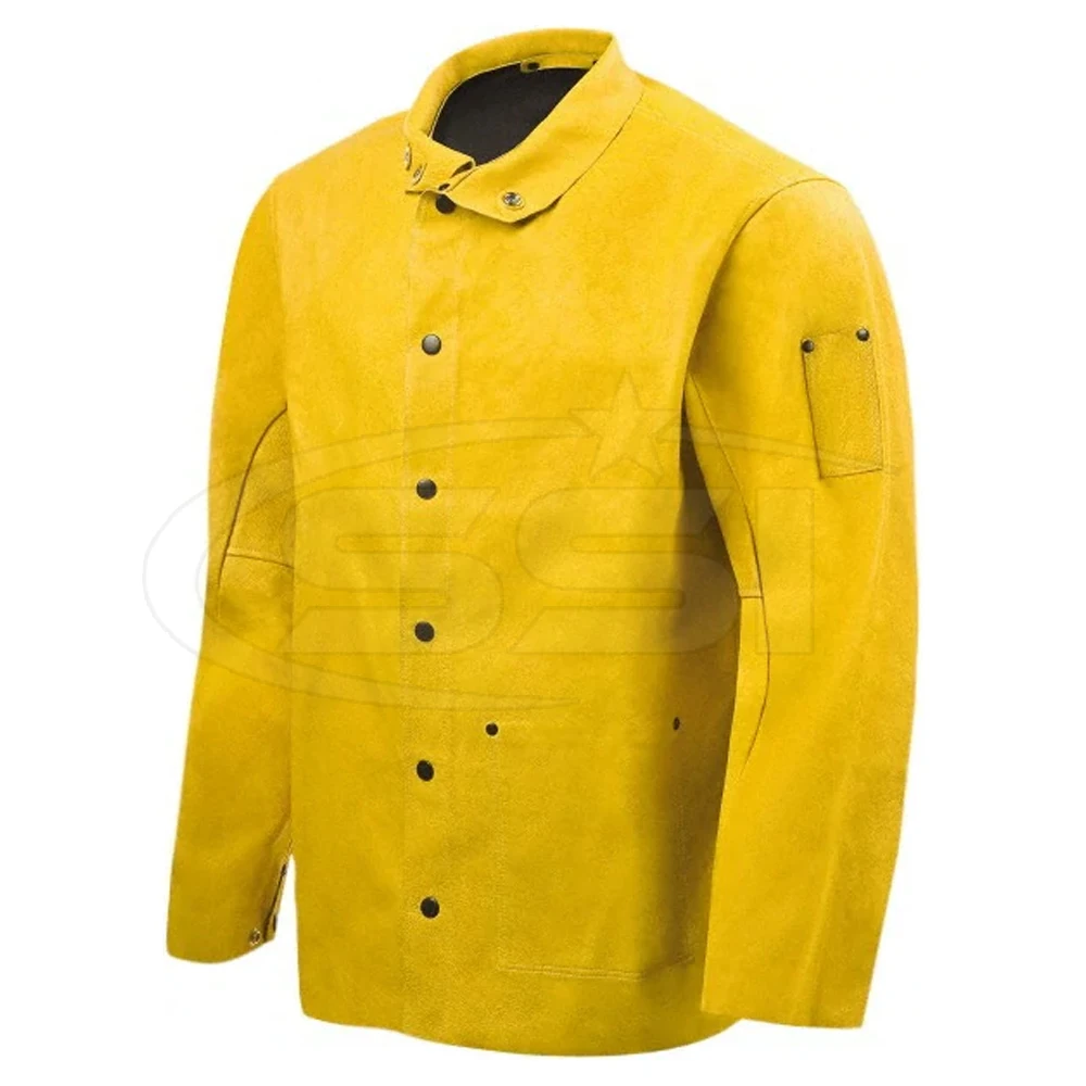 Spring And Autumn Long-Sleeves Overalls Auto Repair Welding Clothing Lapel working Jacket