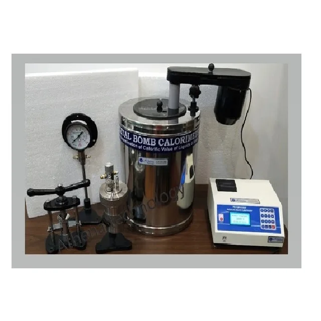 high quality calorific value oxygen bomb calorimeter