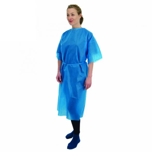 Medical Disposable Non-woven Hospital Clothing Patient Gown OEM ODM Stretchy Spandex Medical Scrub Set Hospital Uniform