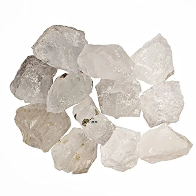 Top Quality Wholesale Natural Clear Quartz RAW Rough Stone Buy Online From N H Agate