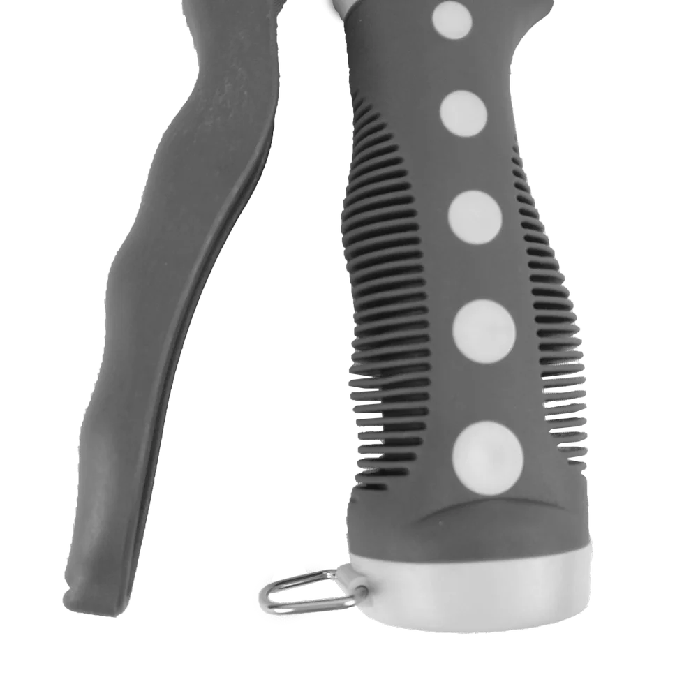 Garden 3 Different Functions Water Sprayer Front Pull Lever Control with Trigger Buckle Adjustable Pattern Garden Hose Nozzle