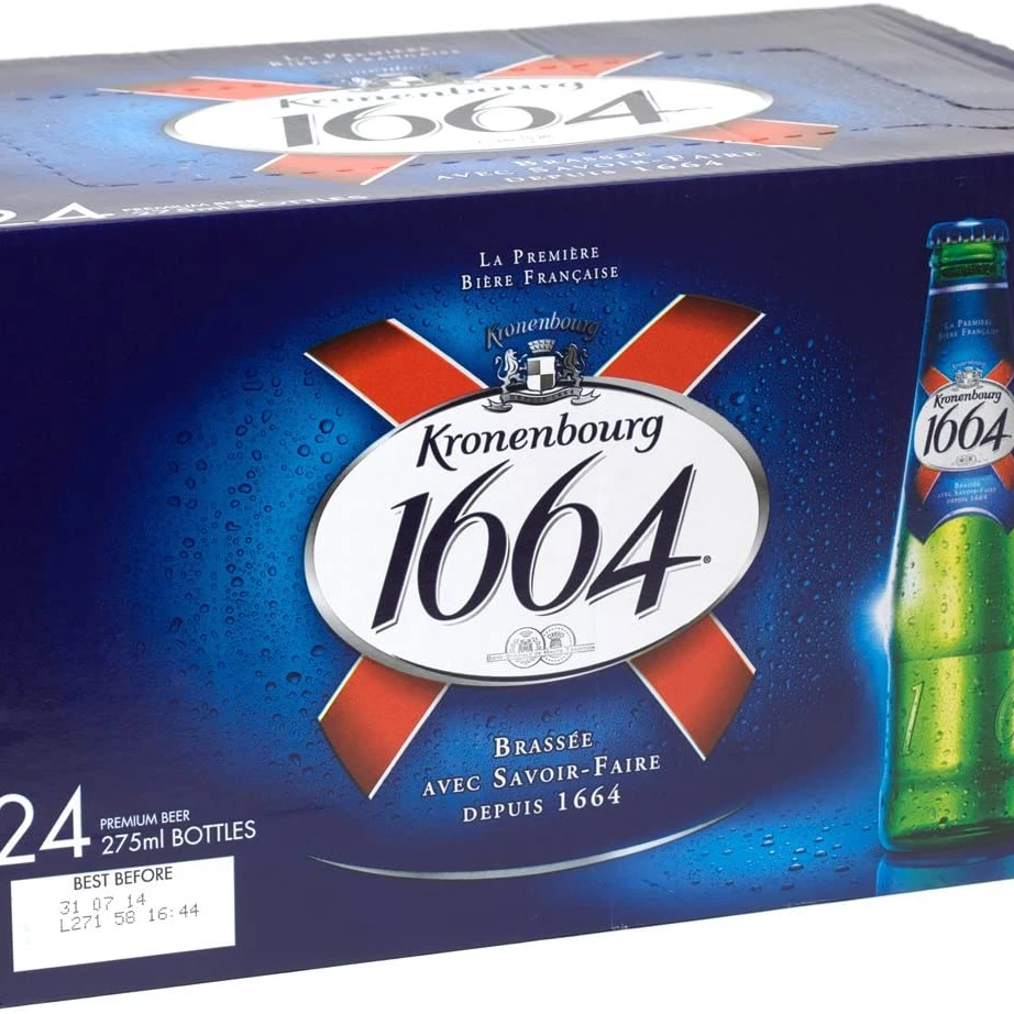 
Light Color Kronenbourg 1664 Beer 