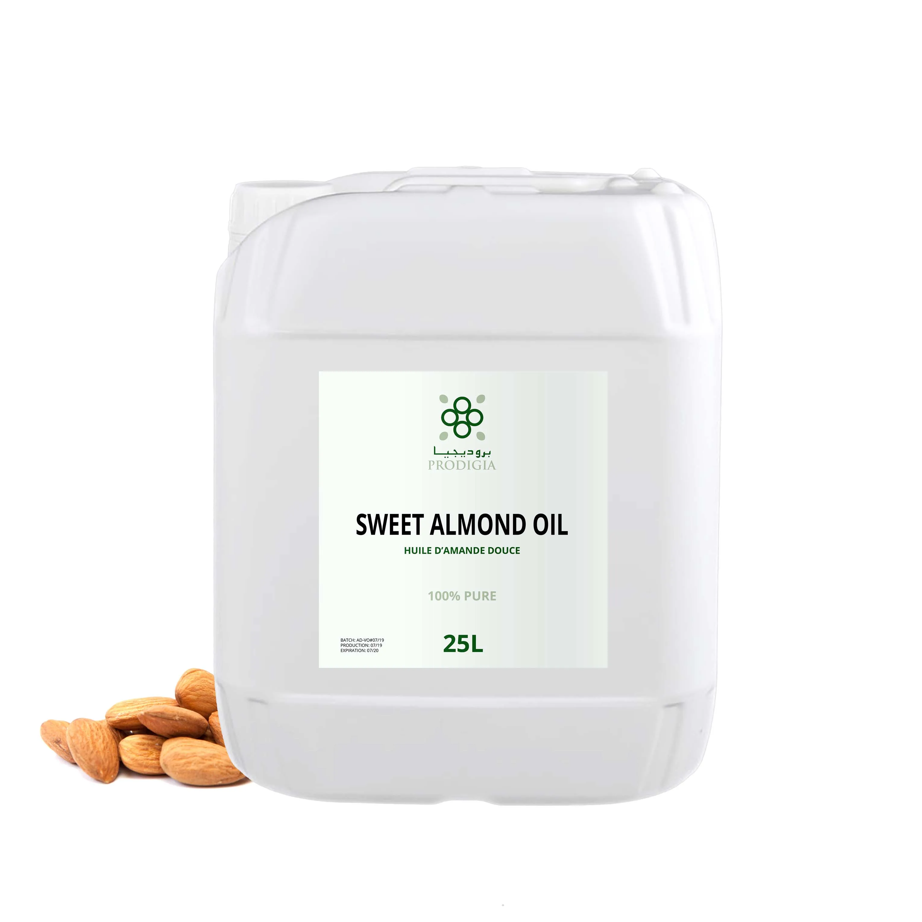 100% Natural and Pure Sweet Almond Oil For Skin Premium Quality From Morocco - Private Label